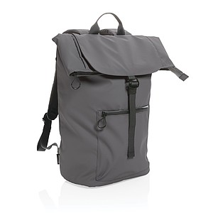 Batoh na laptop 15,6" z RPET, antracitový - tašky s vlastním potiskem