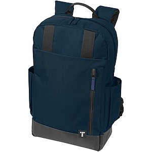 Batoh na notebook 15.6", námořní modrá - tašky s potiskem