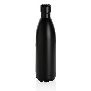 Celobarevná nerezová termo láhev 1l, černá - reklamní předměty