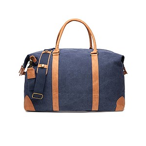 Cestovní taška z recyklovaných materiálů, modrá - tašky s potiskem