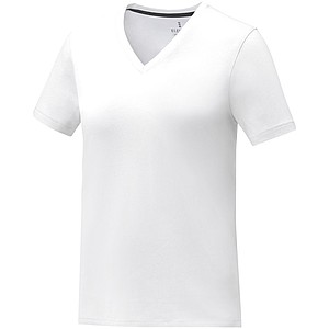 Dámské tričko Elevate SOMOTO, bílé, vel. XS - dámská trička s vlastním potiskem