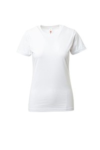 Dámské tričko PAYPER PRINT LADY, bílá, XS - trička s potiskem