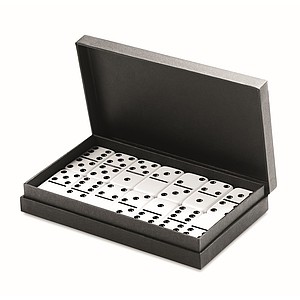 Domino v černé kartonové krabičce - reklamní předměty