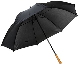 Golfový deštník, pr. 129cm, černý - reklamní deštníky