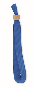 Jednorázový náramek z RPET, královská modrá - reklamní předměty