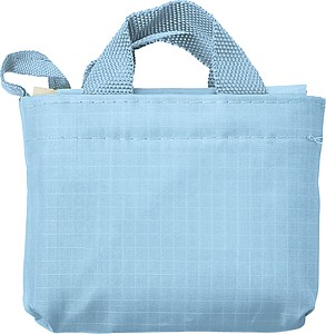 KAWANA Skládací nákupní taška, světle modrá - taška s vlastním potiskem