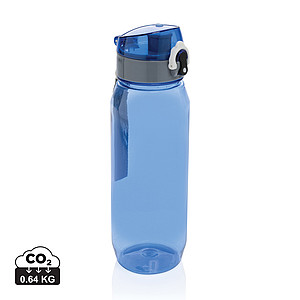 Láhev na pití, 800ml, RPET, transparentní modrá - reklamní předměty