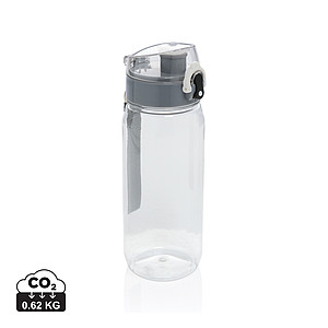Láhev na vodu, 600ml, RPET, transparentní - reklamní předměty