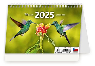 MINI 14denní kalendář 2024, stolní kalendář - reklamní kalendáře