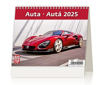 MiniMax Auta 2024, stolní kalendář - reklamní kalendáře