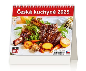MiniMax Česká kuchyně 2024, stolní kalendář - reklamní kalendáře