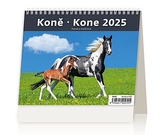 Minimax Koně 2024, stolní kalendář - reklamní kalendáře
