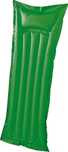 Nafukovací matrace v matně barevném provedení, zelená - reklamní předměty