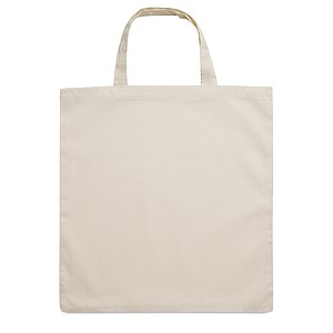 Nákupní taška z bavlny s krátkými uchy - taška s vlastním potiskem