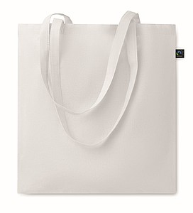 Nákupní taška z Fairtrade bavlny, bílá - taška s vlastním potiskem