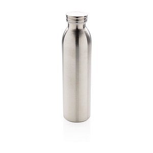 Nepropustná termo láhev s měděnou izolací, stříbrná - reklamní předměty