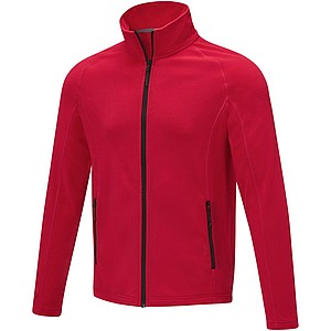 Pánská fleecová bunda Elevate ZELUS, červená, vel. L - bundy s vlastním potiskem