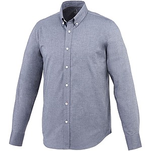 Pánská košile Elevate VAILLANT, modrošedá, vel. XS - pánská košile s potiskem