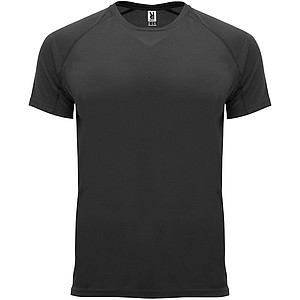 Pánské funkční tričko s krátkým rukávem, ROLY BAHRAIN, černá, vel. L - reklamní předměty