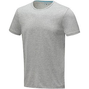 Pánské tričko Elevate BALFOUR, světle šedý melír, vel. L - firemní trička s potiskem