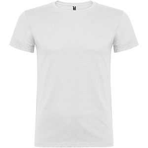 Pánské tričko s krátkým rukávem, ROLY BEAGLE, bílá, vel. L - reklamní předměty