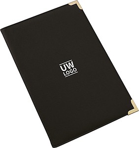 PREMIÉR konf.desky A4 z PU, černá - reklamní předměty