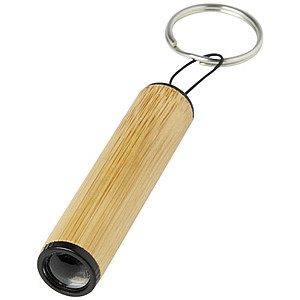 Přívěšek na klíče, světýlko s bambusovým povrchem - reklamní předměty