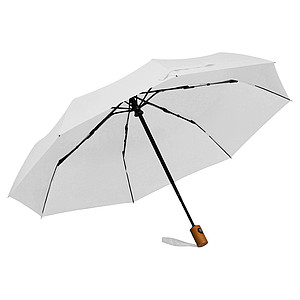 RPET deštník, bílá - reklamní deštníky