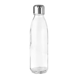 Skleněná láhev na pití, 650ml, transparentní - reklamní předměty