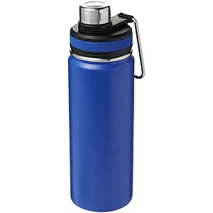 Sportovní lahev s vakuovo-měděnou izolací a úchytem, objem 590 ml, světle královská modrá - reklamní předměty