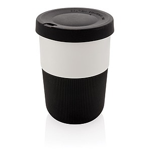 TANDIL PLA hrnek coffee to go 380ml, černá - ekologické reklamní předměty