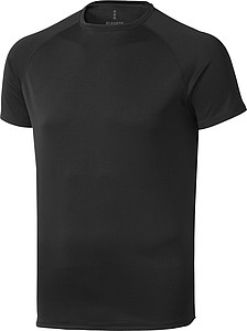 Tričko ELEVATE NIAGARA COOL FIT T-SHIRT černá M - trička s potiskem