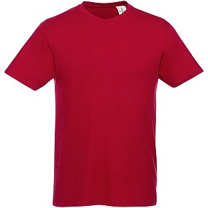 Tričko Heros s krátkým rukávem, unisex, červená, L - firemní trička s potiskem