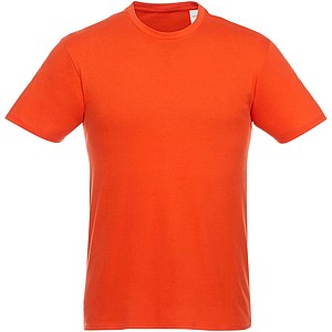 Tričko Heros s krátkým rukávem, unisex, oranžová, 2XL - firemní trička s potiskem