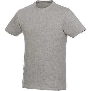 Tričko Heros s krátkým rukávem, unisex, šedá, M - firemní trička s potiskem