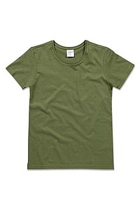 Tričko STEDMAN CLASIC WOMEN lovecká zelená S - dámská trička s vlastním potiskem