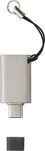 USB 3.0 s USB-C, stříbrná - 64 GB - reklamní předměty